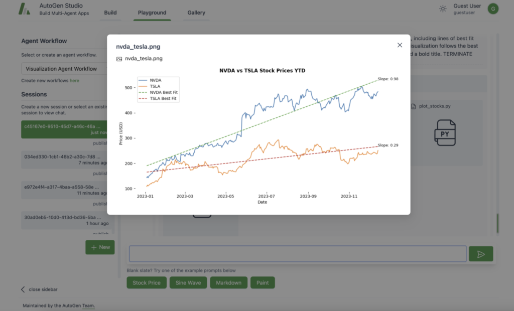 Microsoft Research Introduces AutoGen Studio: A Low-Code Interface for Rapidly Prototyping AI Agents