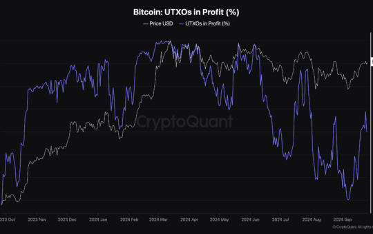 Bitcoin holders in profit soar to 84% as Bitcoin solidifies position above $63k