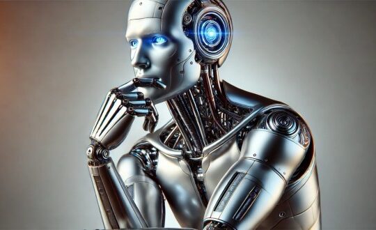 Robot version of the Thinker