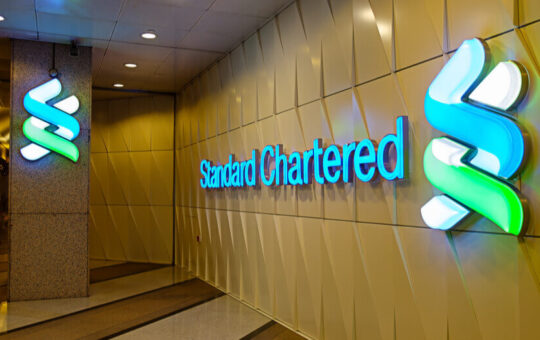 Hall de la Standard Chartered Bank