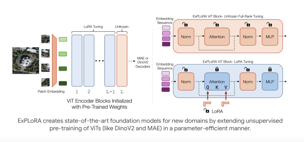 Researchers at Stanford University Propose ExPLoRA: A Highly Effective AI Technique to Improve Transfer Learning of Pre-Trained Vision Transformers (ViTs) Under Domain Shifts