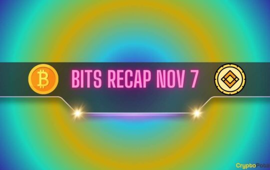 BTC, DOGE Price Explosions, Recent Binance Updates, and More: Bits Recap Nov 7