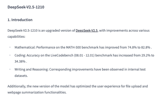 DeepSeek AI Just Released DeepSeek-V2.5-1210: The Updated Version of DeepSeek-V2.5 with Significant Performance Boosts in Mathematics, Coding, Writing, and Reasoning Tasks