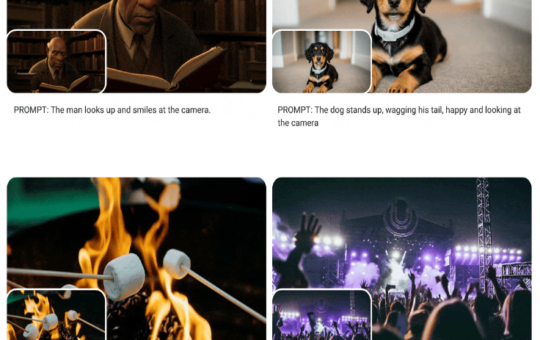 Examples of text-to-video creations using the Veo and Imagen 3 generative AI (GenAI) models by Google Cloud that are now available on the Vertex AI platform.