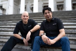 Anuj Tandon (right) is joining Bitkraft Ventures, founded by Jens Hilgers, as a partner in India.