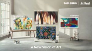 Samsung TV Art Basel campaign